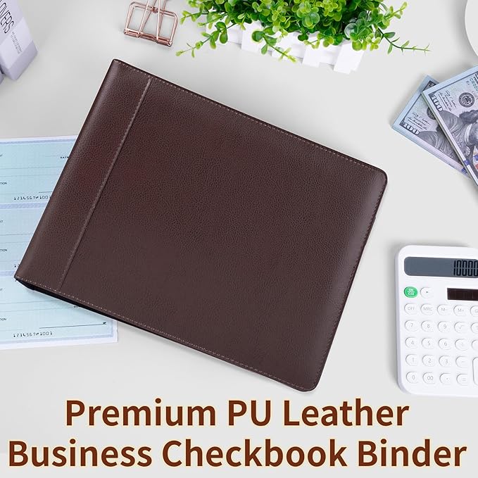 Antner 3 Ring Personal Check Binder - Image 3