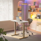 HUANUO 32" Small Electric Standing Desk Adjustable Height, 4 Memory Height - Image 2