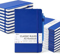 feela College Ruled Notebooks, 18 Pack Business Notebook Bulk Hardcover Lined by feela