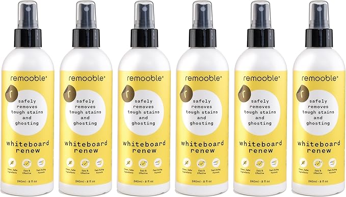 Remooble Dry Erase Whiteboard Cleaner Spray by remooble