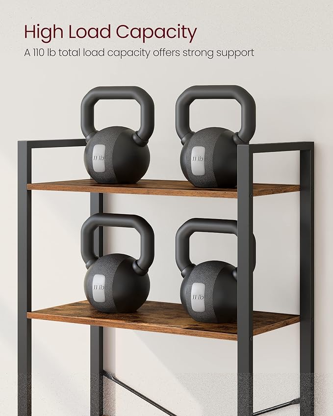 VASAGLE 5-Tier Bookshelf, Bookcase - Image 7