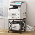 Fannova Large Printer Stand, 23.6 x 23.6 x 22.6 Inches Square Printer Table by Fannova