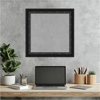 Amanti Art Black Framed Magnetic Board 20x20 Small Vision Board - Image 6
