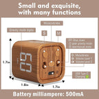 VEWINGL Cube Productivity Timer, 5/10/30/60 Min Presets + Custom Countdown - Image 5