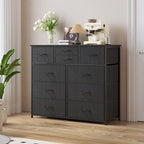 LUMTOK 10-Drawer Dresser, Fabric Storage Dressers - Image 2