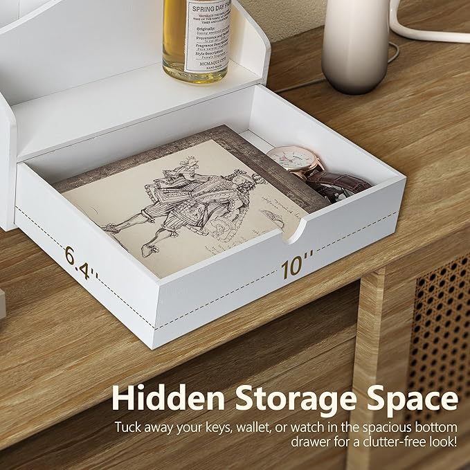 Rebee Vision Pine Wood Mail Organizer - Image 5