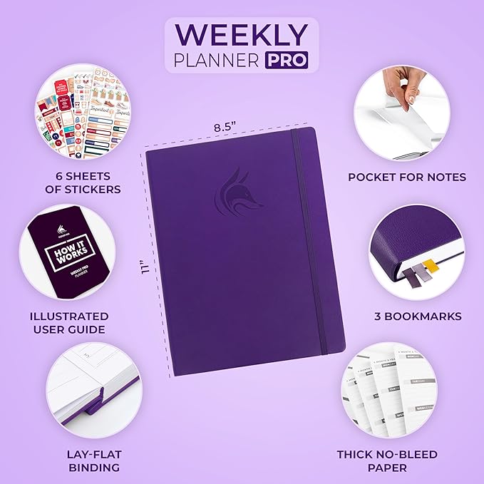 Clever Fox Planner PRO – Weekly & Monthly Life Planner to Increase Productivity - Image 2