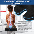 Everlasting Comfort Doctor Recommended Memory Foam Seat Cushion - Image 2