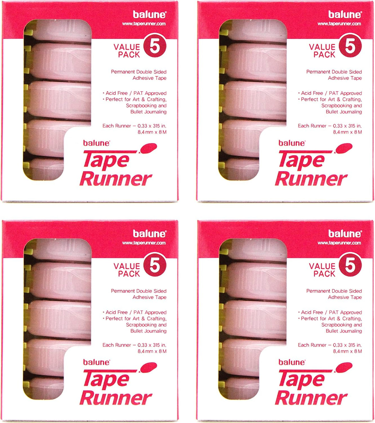 Tape Runner - Double Sided Adhesive - Acid Free