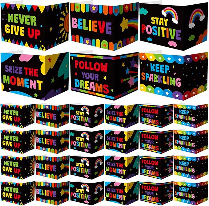 Honoson 24 Pcs Bulk Inspirational Privacy Folders by Honoson