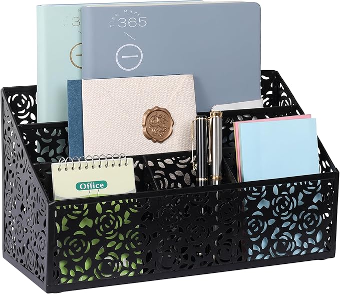 DINGTAI Mail Organizer Countertop, Modern Mail Holder Countertop, Desk by DINGTAI