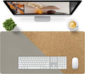 Bloss Grey Desk Mat, Leather Desk Pad, Desk Matt by Bloss