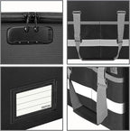 ENGPOW File Box with Lock, Fireproof Document Box with Zipper＆Pockets, - Image 9