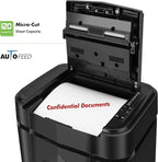 Aurora Professional Grade AU125MA 120-Sheet Auto Feed High-Security Micro-Cut - Image 3