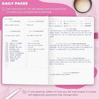 Clever Fox Self-Care Journal – Daily Reflection Notebook – Mental Health & - Image 4