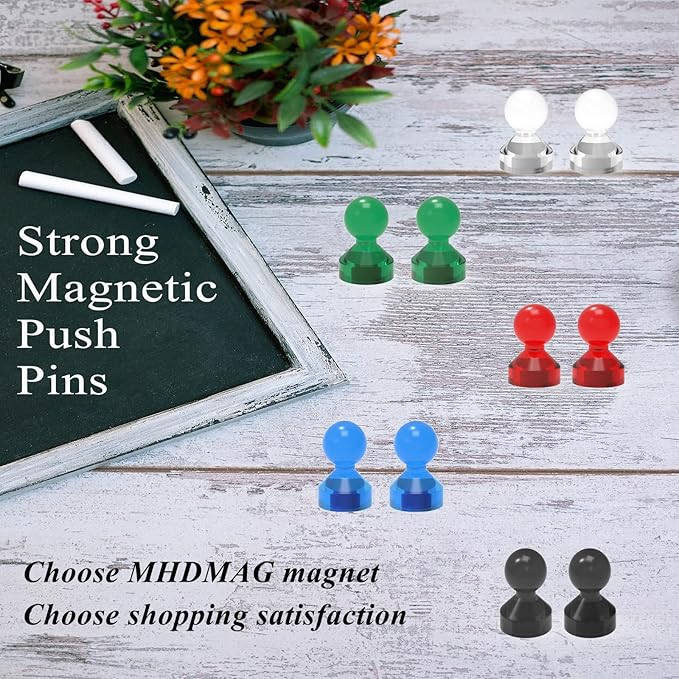 MHDMAG Magnetic Push Pins Powerful Push Pin Magnets - Image 7