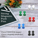 MHDMAG Magnetic Push Pins Powerful Push Pin Magnets - Image 7