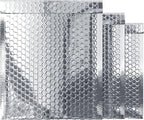 Amiff Silver Thermal Bubble Mailer, 5 x 9 Inches. 250 Pack Metallic Bubble by AMIFF