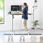 VIVO Electric 63 x 32 in Standing Desk, Memory Height Adjustment, 1B Series - Image 4