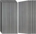 AUTORIFIC Wood Veneer Sound Panels, 10 Pack 47.2”x23.6” Wall Panels, Decorative by AUTORIFIC