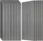 AUTORIFIC Wood Veneer Sound Panels, 10 Pack 47.2”x23.6” Wall Panels, Decorative by AUTORIFIC