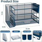 OPNICE Desk Organizer, 4-Tier Desktop File Organizer - Image 3