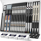 Nicpro 35PCS Art Mechanical Pencil Set by Nicpro