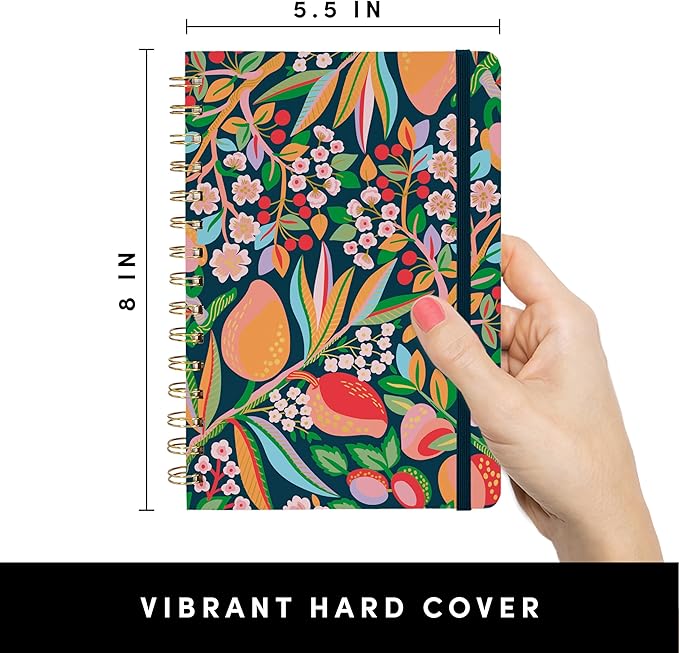 PAPERAGE Lined Spiral Journal Notebook, 160 Pages, Hardcover Journal - Image 2
