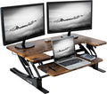 VIVO 36 inch Height Adjustable Stand Up Desk Converter, V Series, Quick Sit to by VIVO