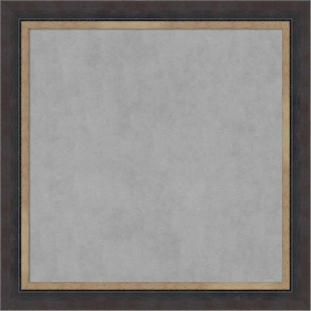 Amanti Art Black Framed Magnetic Board 29x29 Medium Vision Board