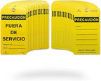 TRADESAFE Spanish Out of Service Tags, Fuera de Servicio by TRADESAFE
