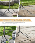 CAMBOFOTO 84" Phone Tripod, Tall Tripod Stand - Image 3