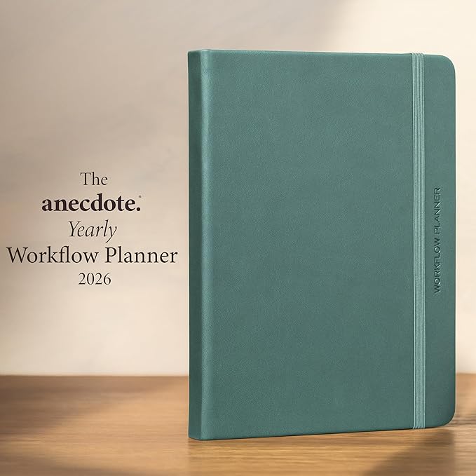 Anecdote 2026 Planner: 52 Week Daily Planner, Monthly & Weekly Workflow - Image 2