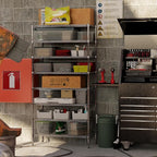 Regal Altair 21" Deep x 42" Wide x 86" Height Wire Shelving Kit | 8-Tier | NSF - Image 7