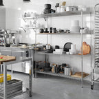 Regal Altair 24" Deep x 60" Wide x 74" Height Wire Shelving Kit | 4-Tier | NSF - Image 6