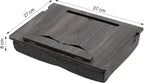 Book Stand for Reading in Bed with Storage – Book Holders for Reading Hands Free, Bed Book Holder and Book Display Stand, Perfect Book Stands for Reading, Study, Bed or Desk Use (Black)