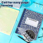 Affrolling 2 Pack Carbonless Lab Notebook Carbon Copy 8.5'' x 11'' 50 Set of - Image 4