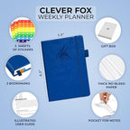 Clever Fox Planner – Undated Weekly & Monthly Planner - Image 2