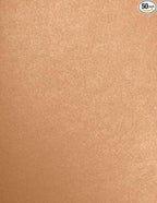 LUXPaper 8.5" x 11" Paper | Letter Size | Copper Metallic | 80lb. Text | 50 Qty by LUXPaper