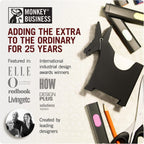 Morris the Donkey: Desktop Memo Holder | Cute Desk Accessories & Office Supplies | Funny Desk Decor & Office Accessories | Desk Supplies: Holders & Dispensers | Sticky Note Holder | by Monkey Business
