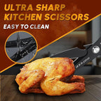 HUUSK Kitchen Scissors Set Black - Image 2