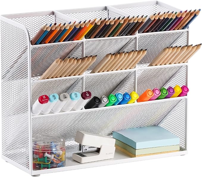 Marbrasse Mesh Desk Organizer, Pen Organizer by Marbrasse