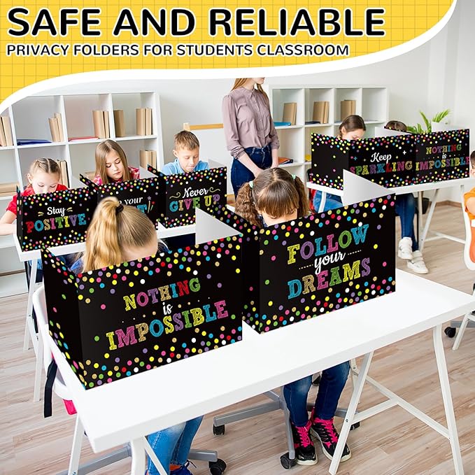 Honoson 24 Pcs Bulk Inspirational Privacy Folders - Image 7