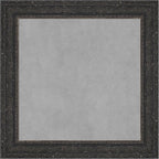 Amanti Art Black Framed Magnetic Board 25x25 Medium Vision Board by AmantiArt