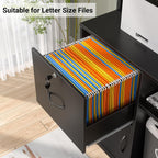 homieasy vertical filing cabinet with bookshelf for home, package contents
