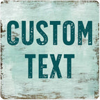 Custom Sign, Custom Street Sign, 11 Font Colors, 13 Font Styles, 4 Hole Options by MySignCenter