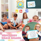 Outus 10 Pcs Dry Erase Mini White Boards Bulk 8.5 x 11'' Small Magnetic - Image 7