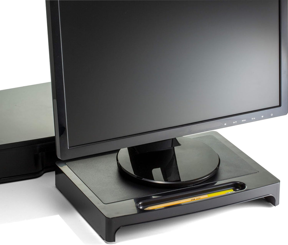 Officemate 2200 Series Monitor Stand with Security Drawer - Executive Monitor...