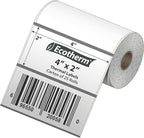 4" x 2" Mobile Printer Labels | 25 Rolls | 7500 Labels | fits Zebra ZQ630 - Image 2