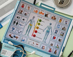 4 Pcs 15''x 11''Nonverbal Communication Board, - Image 6